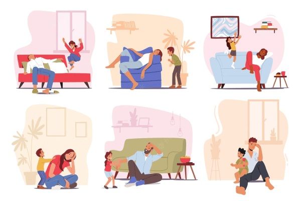 TDAH - Imagen referencial de niños con el trastorno por déficit de atención e hiperactividad, los cuales estresen a los padres por los problemas que generan