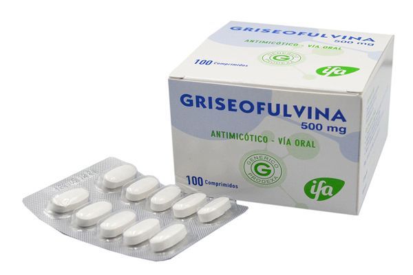 imagen de una caja de antimicótico por vía oral para luchar contra la infección