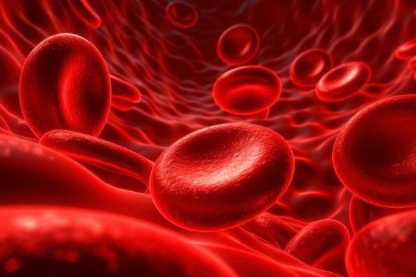 anemia - Glóbulos rojos en la vena