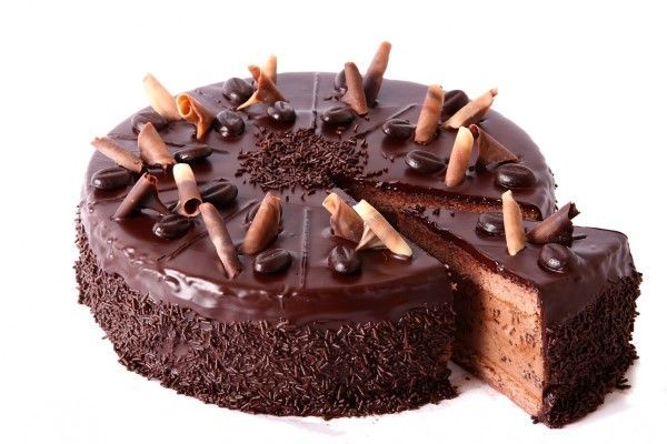 Pastel de chocolate con chispitas de chocolate con gluten