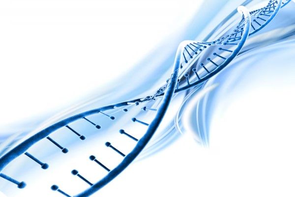 Síndrome de Rett - dibujo 3D de una cadena de ADN