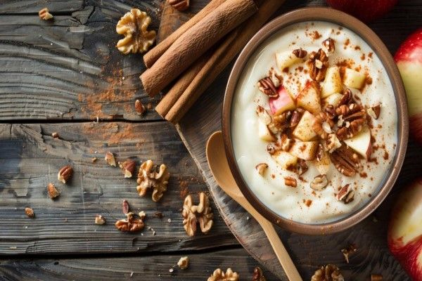 tazón de alimentos ricos en proteínas lentas para ayudar a nuestro cuerpo a aumentar su musculatura