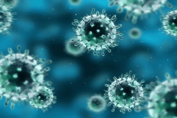 Representación en 3D de virus