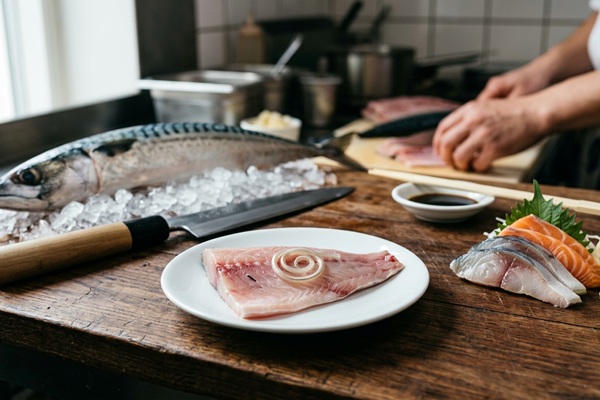 Anisakiasis - Presencia de larvas de anisakis en pescado en la cocina de un restaurante