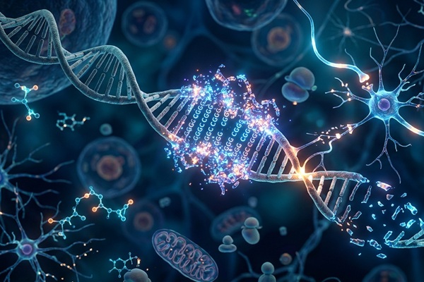 Síndrome X-frágil - Representación gráfica de la secuencia de ADN que contienen el síndrome X